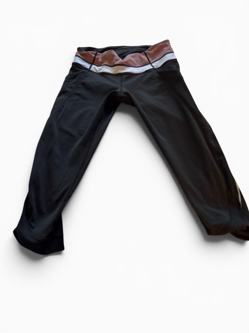 Lululemon Black and Brown Leggings - Picture 2 of 7